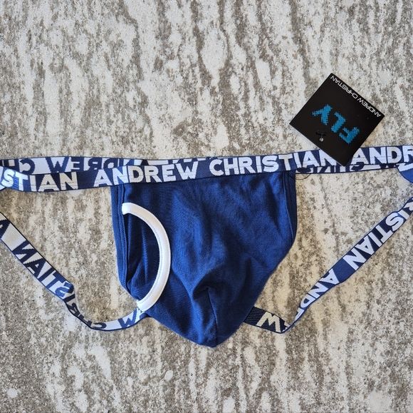 Andrew Christian Men's FLY Jockstrap Underwear Size XL NEW - Picture 1 of 2